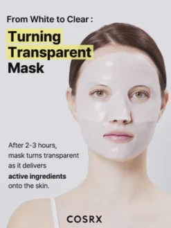Advanced Snail Mucin Glass Glow Hydrogel Mask 3-Pack