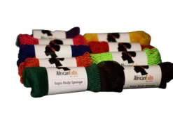 African Net Sponge Sapo Black