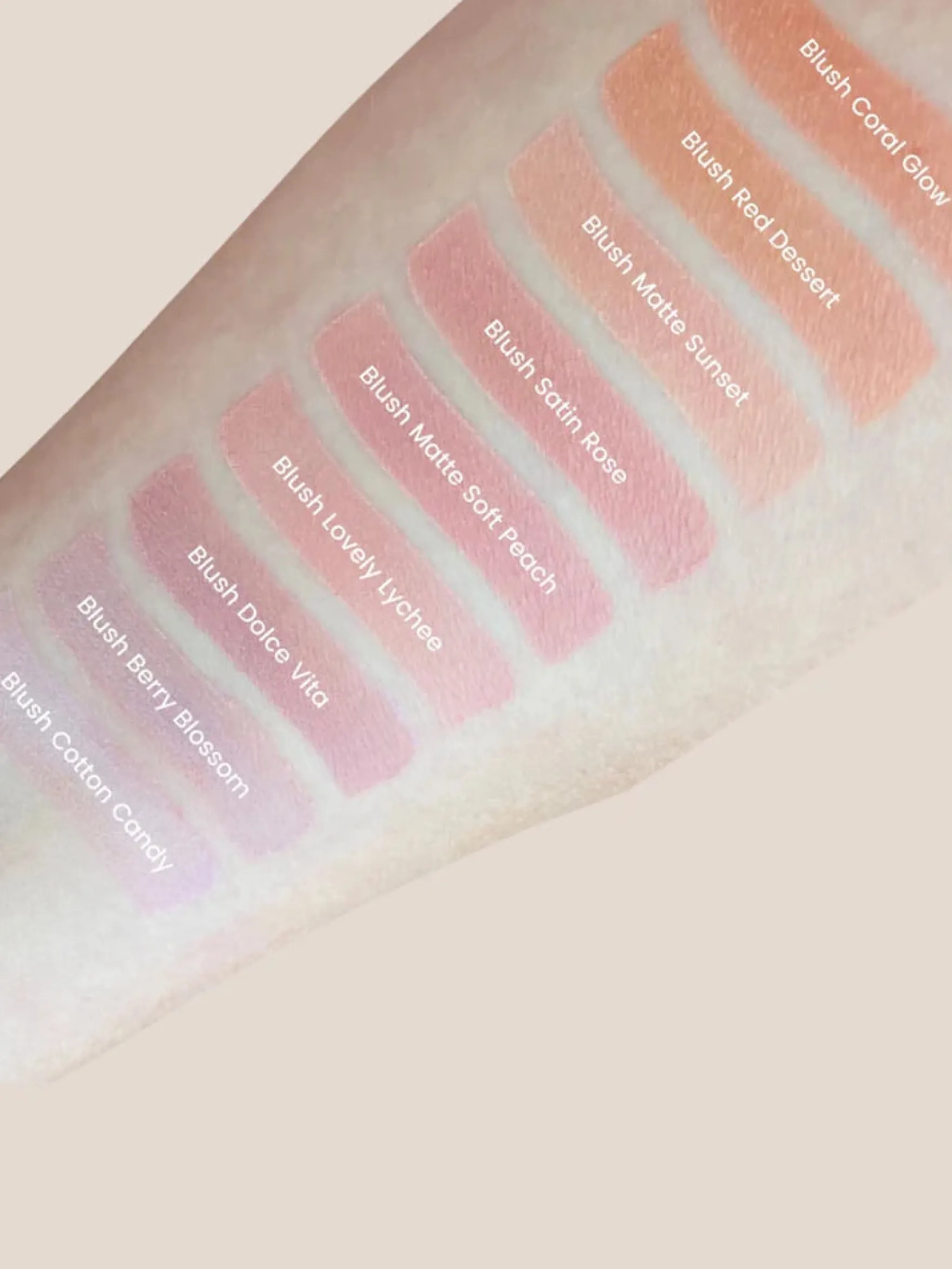 Blush Red Dessert