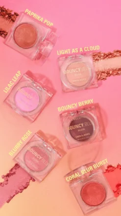 Bouncy Blur Blush Bubble Bounce Lilac Pink