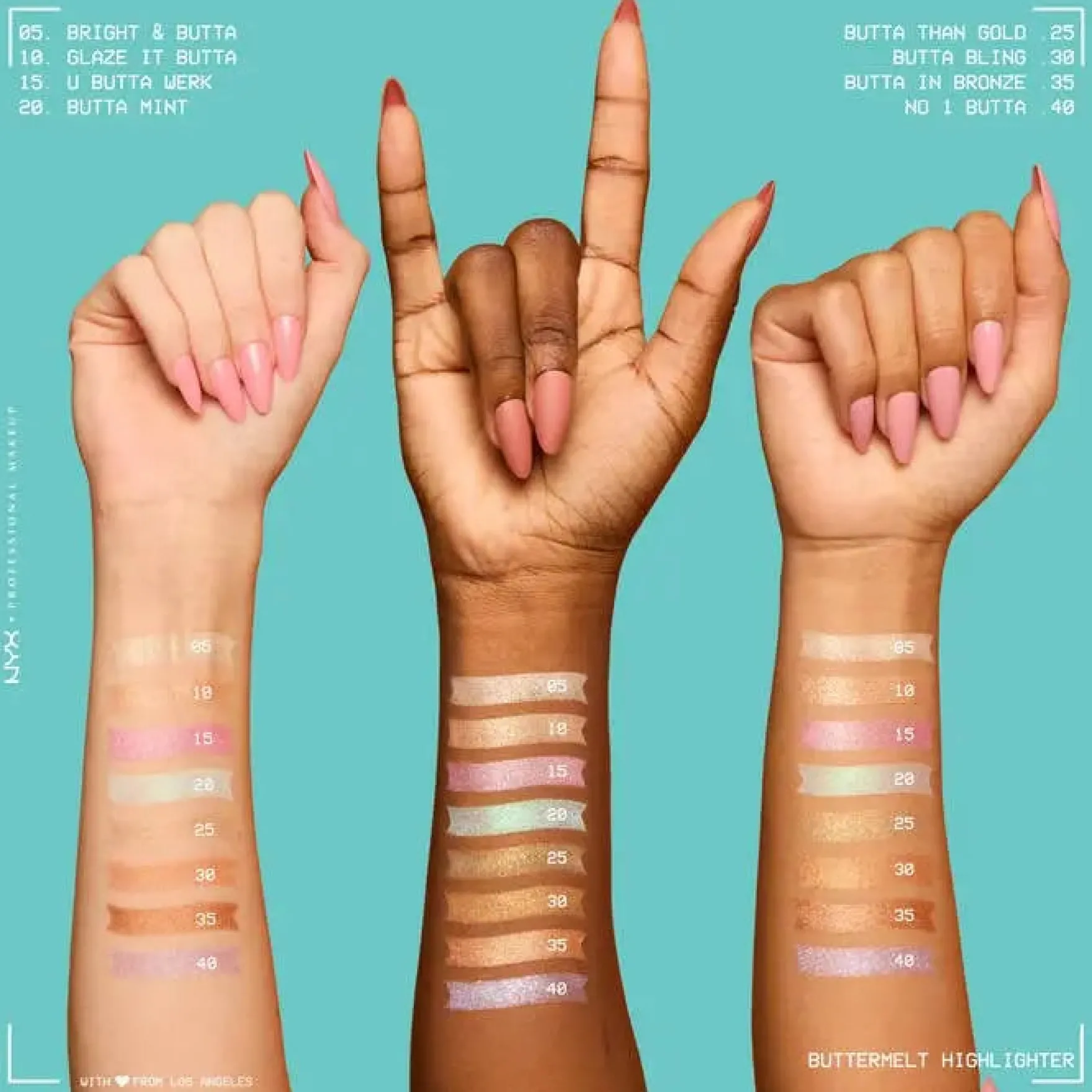 Buttermelt Highlighter Butta In Black
