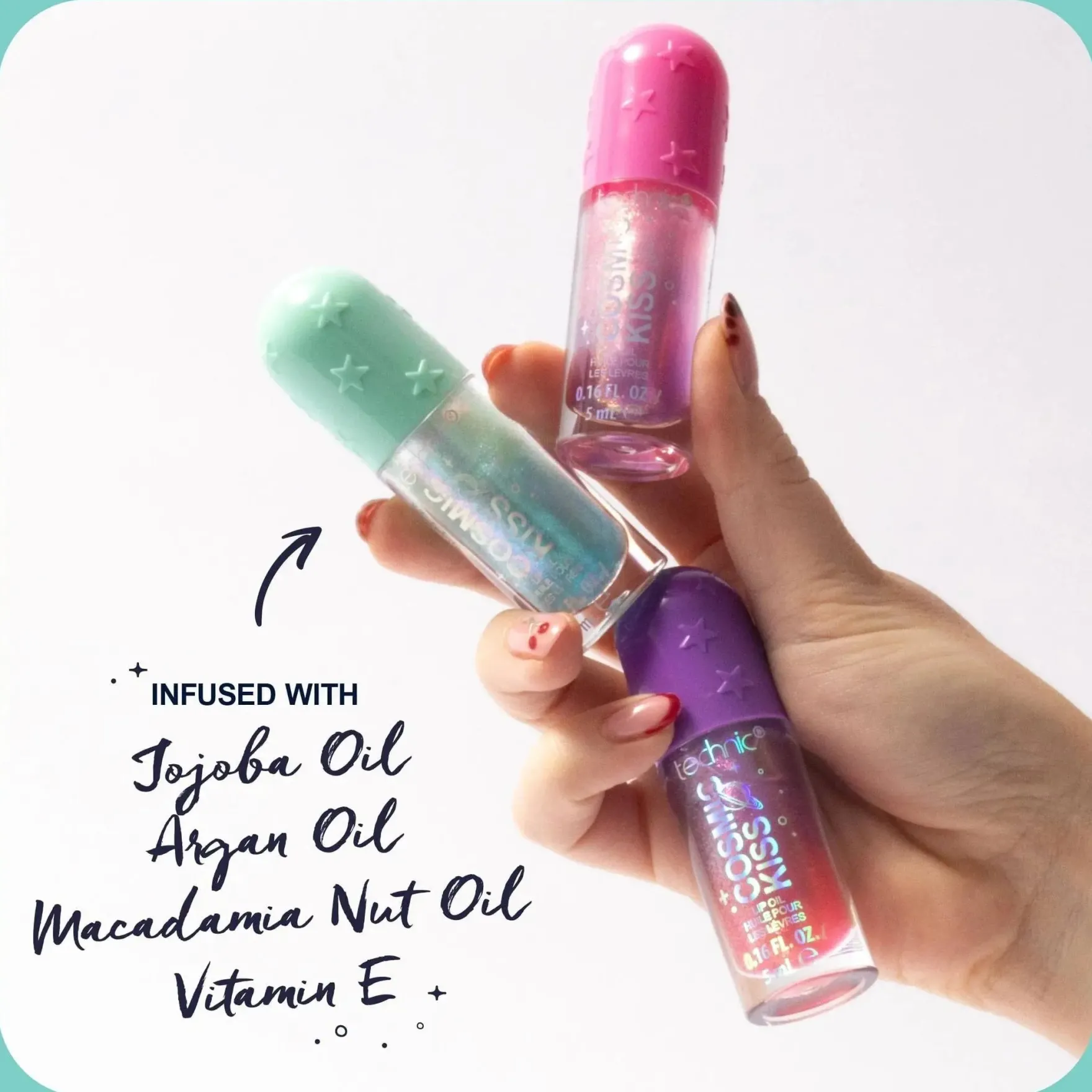 Cosmic Kiss Lip Oil Solar Strawberry