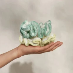 Crochet Scrunchie Butter Yellow