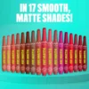 Fat Matte Smooth Color Lipstick Fuzzy Flame