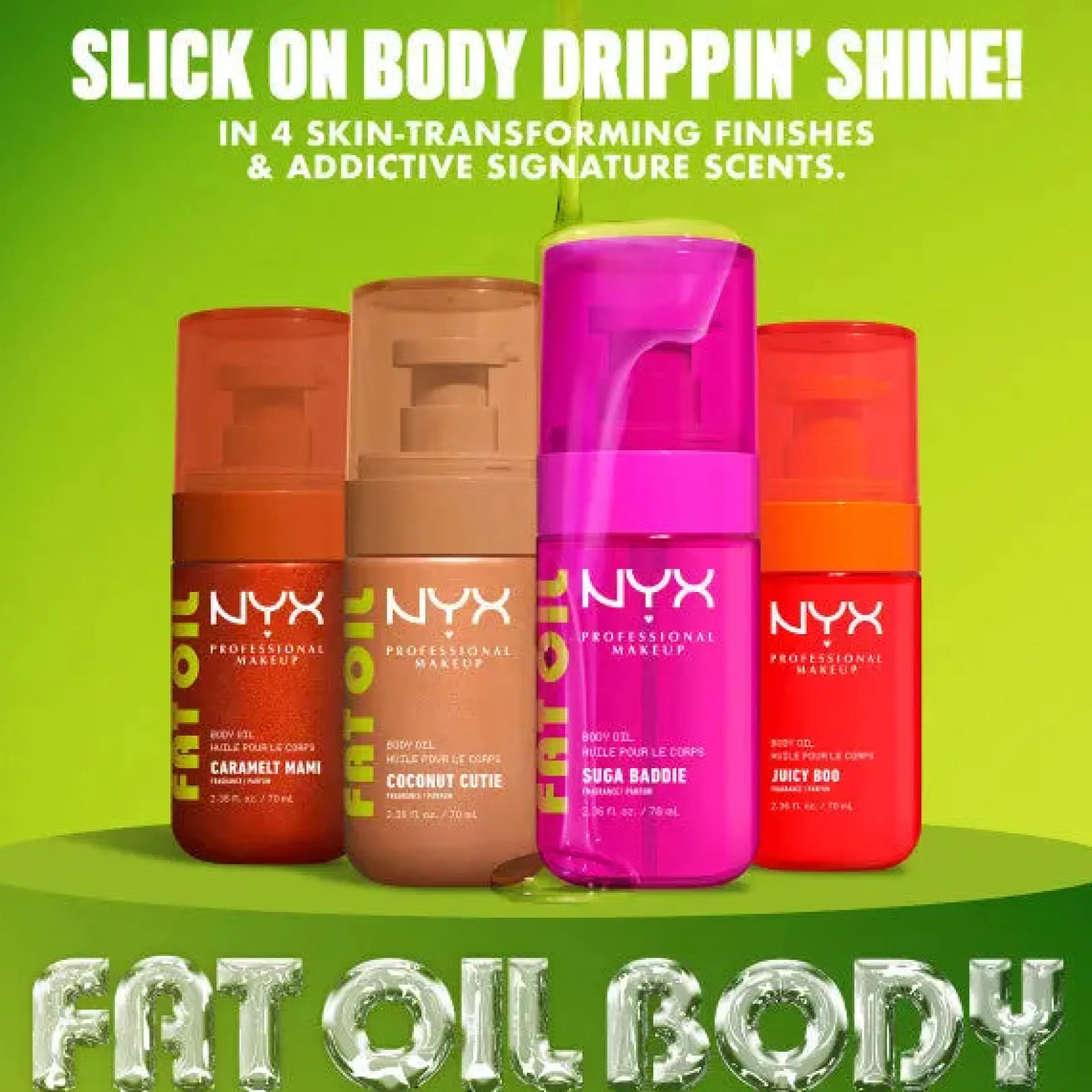 Fat Oil Coconut Cutie Body Oil Mini