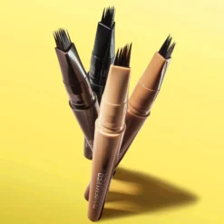 Fluffer Brow Brush Natural Brow Pen Medium Brown