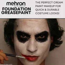 Foundation Greasepaint Black