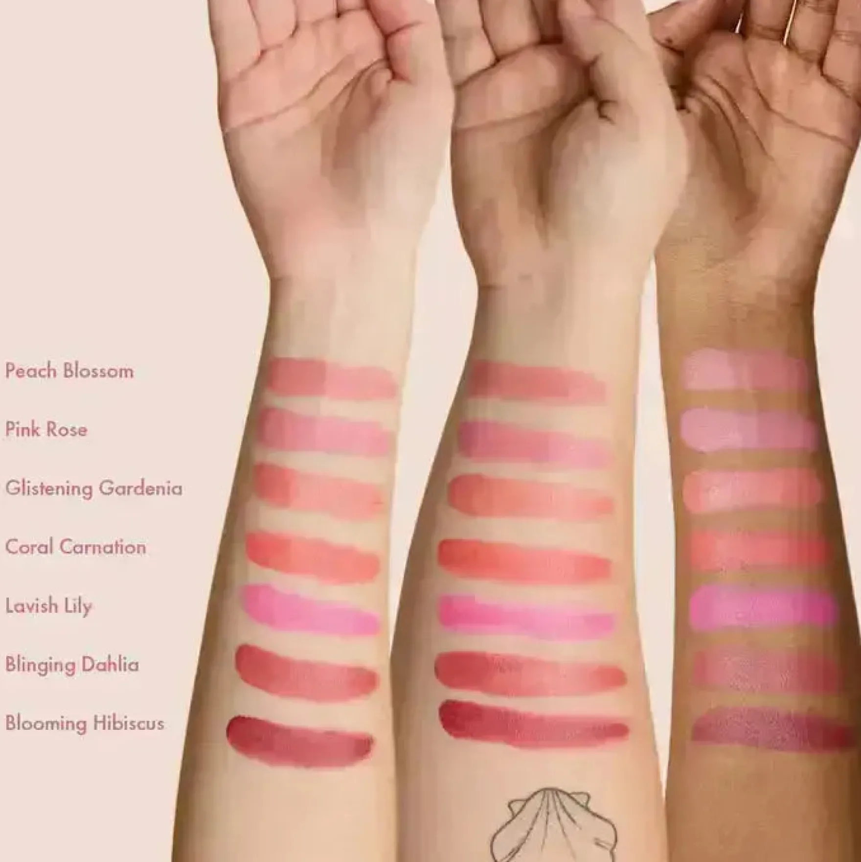 Glow Milk Matte Cream Blush Pink Rose