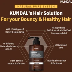 Honey & Macadamia Nature Shampoo English Rose