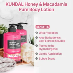 Honey & Macadamia Pure Body Lotion Amber Vanilla