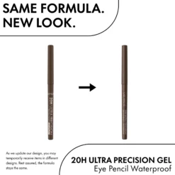 20h Ultra Precision Gel Eye Pencil Waterproof 020 Grey