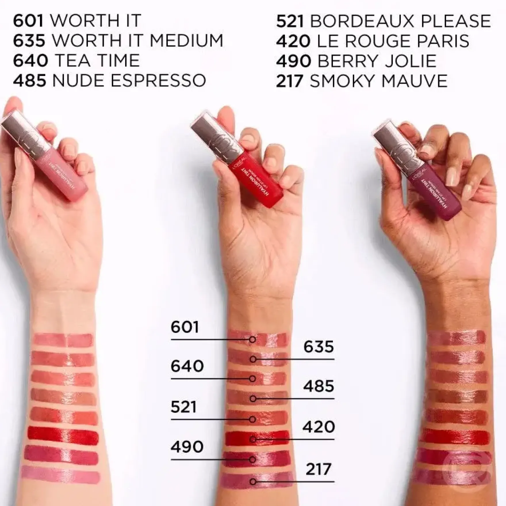 Hyaluron Tint Lipstain 217 Smoky Mauve