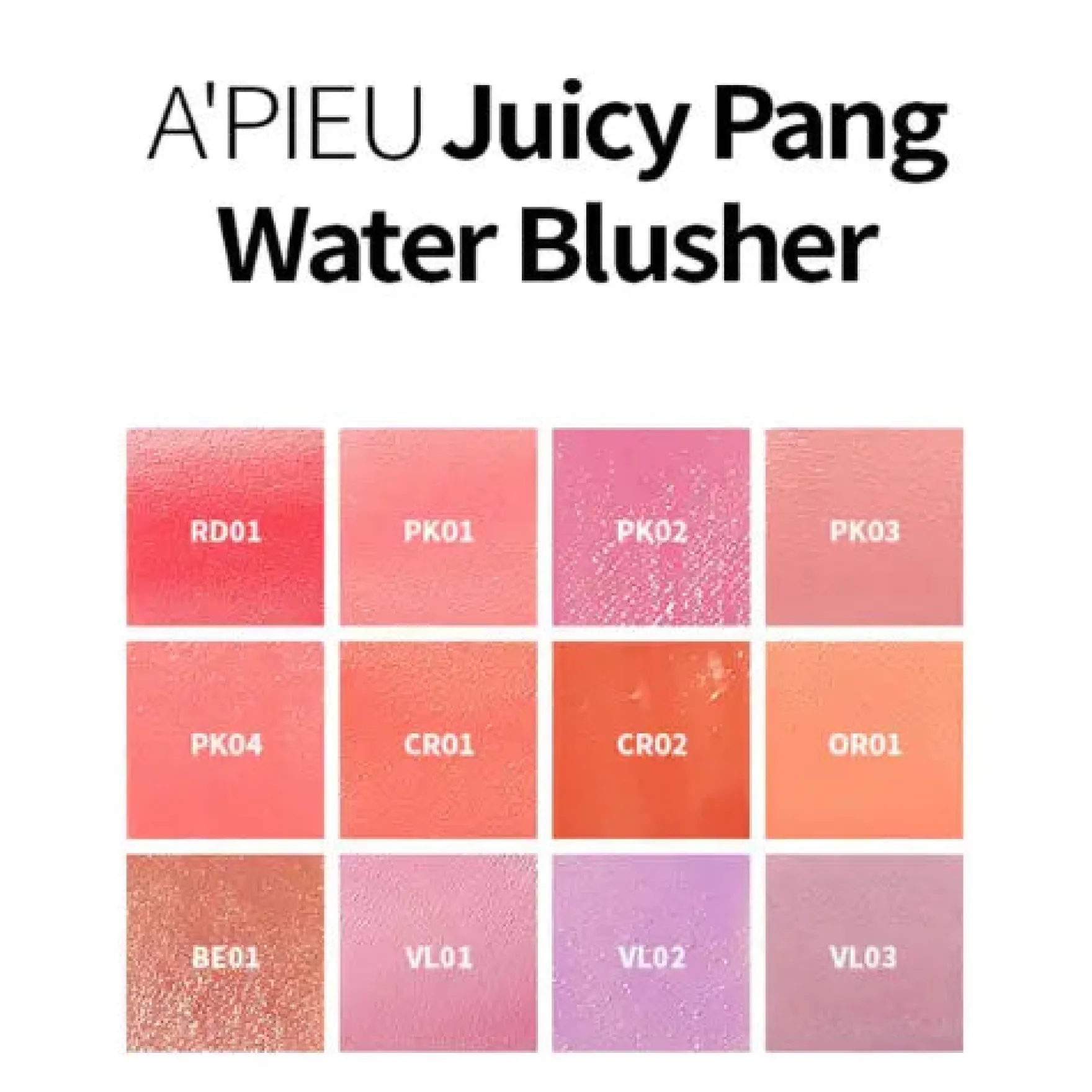Juicy Pang Water Blusher PK03 Guava