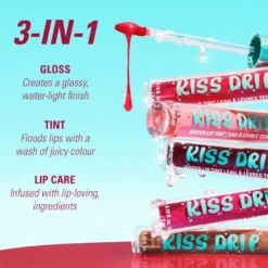 Kiss Drip Water Lip Tint Cherry Glace