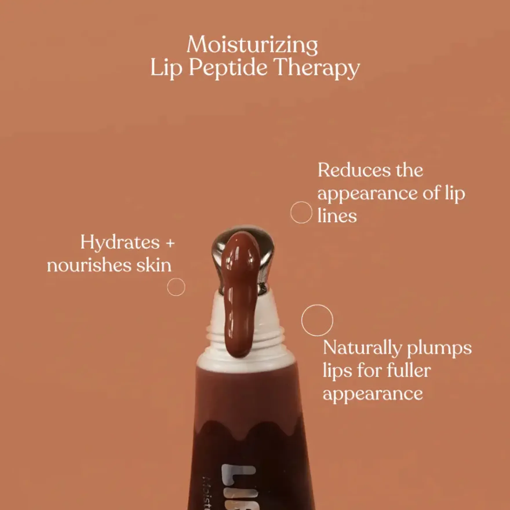 Lip Syrup Moisturizing Peptide Therapy Soft Brown
