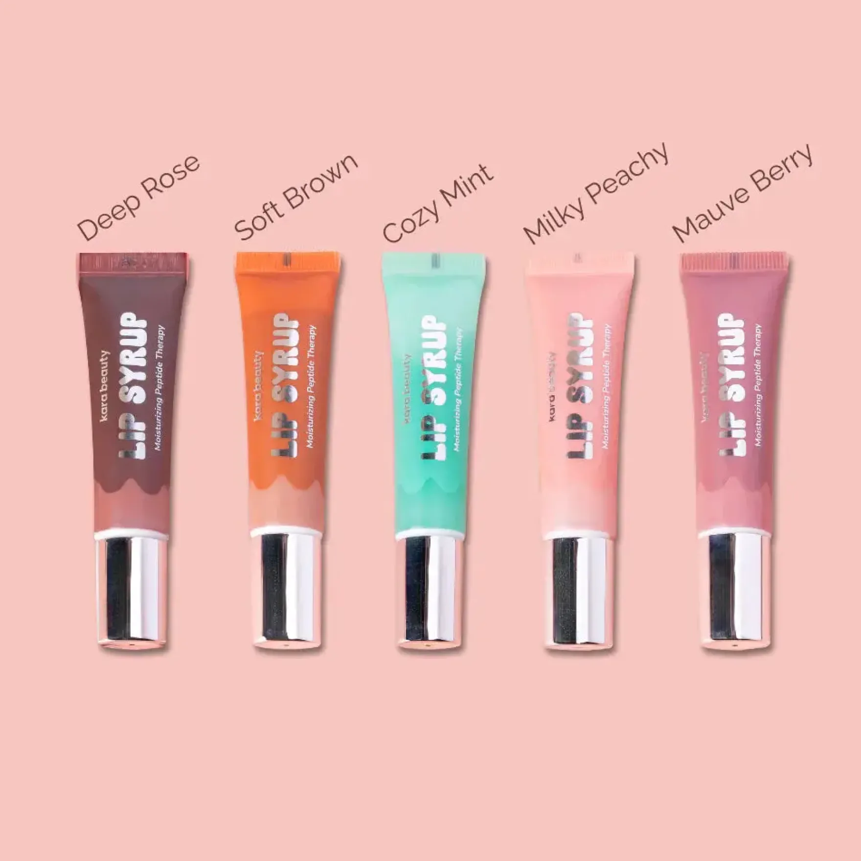 Lip Syrup Moisturizing Peptide Therapy Soft Brown