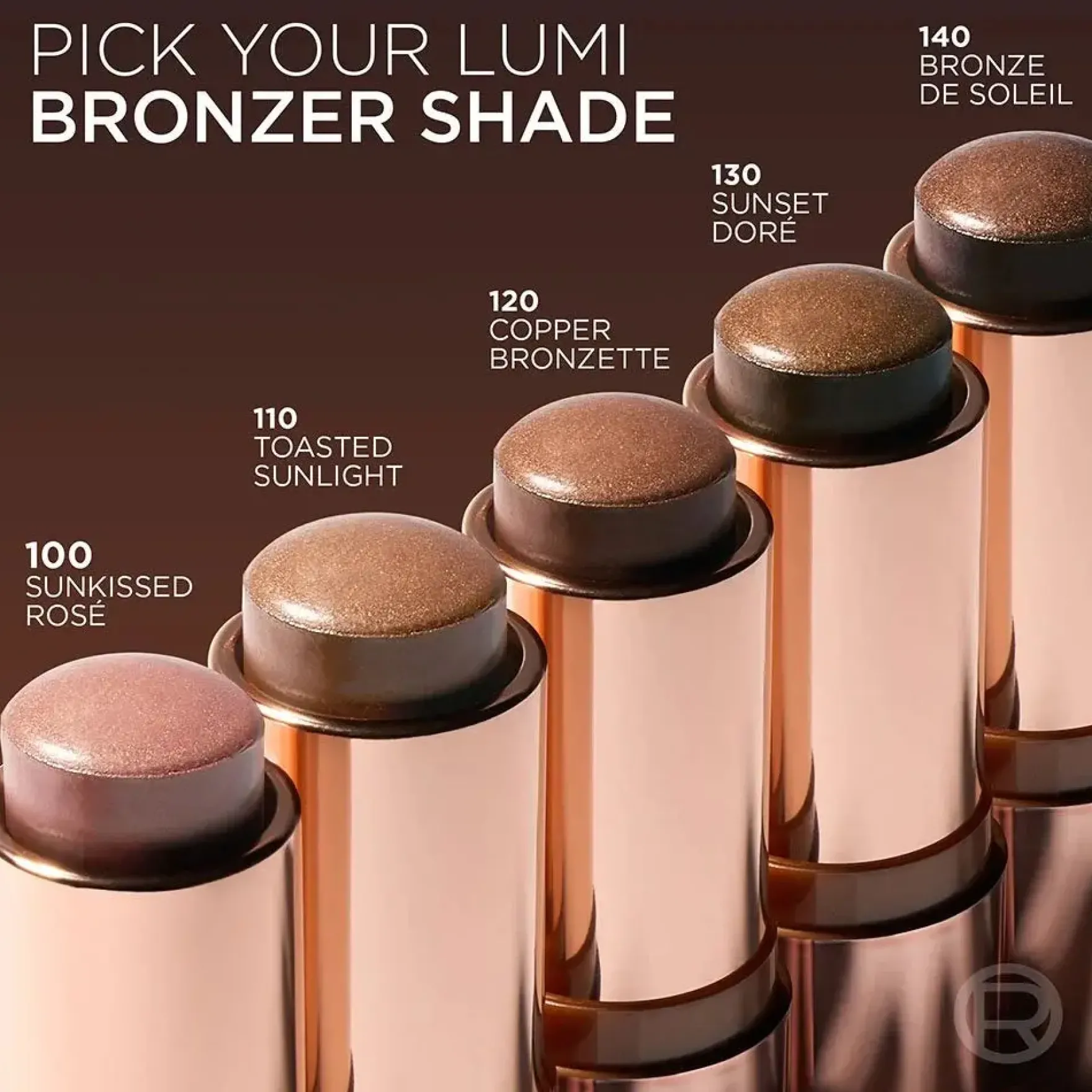 Lumi Bronze Le Stick Soleil Bronzer 110 Toasted Sunlight