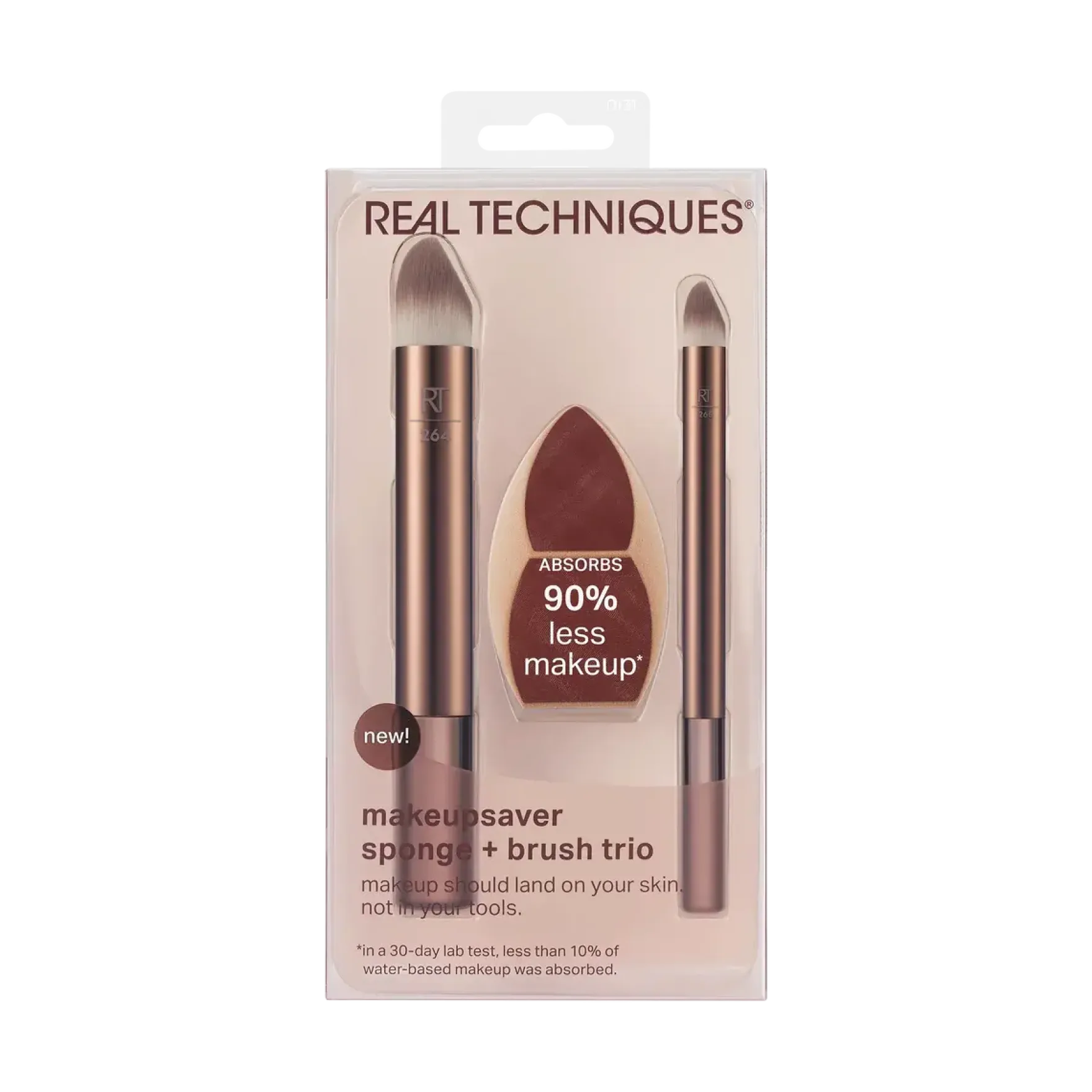 Makeup Saver Sponge + Brush Trio