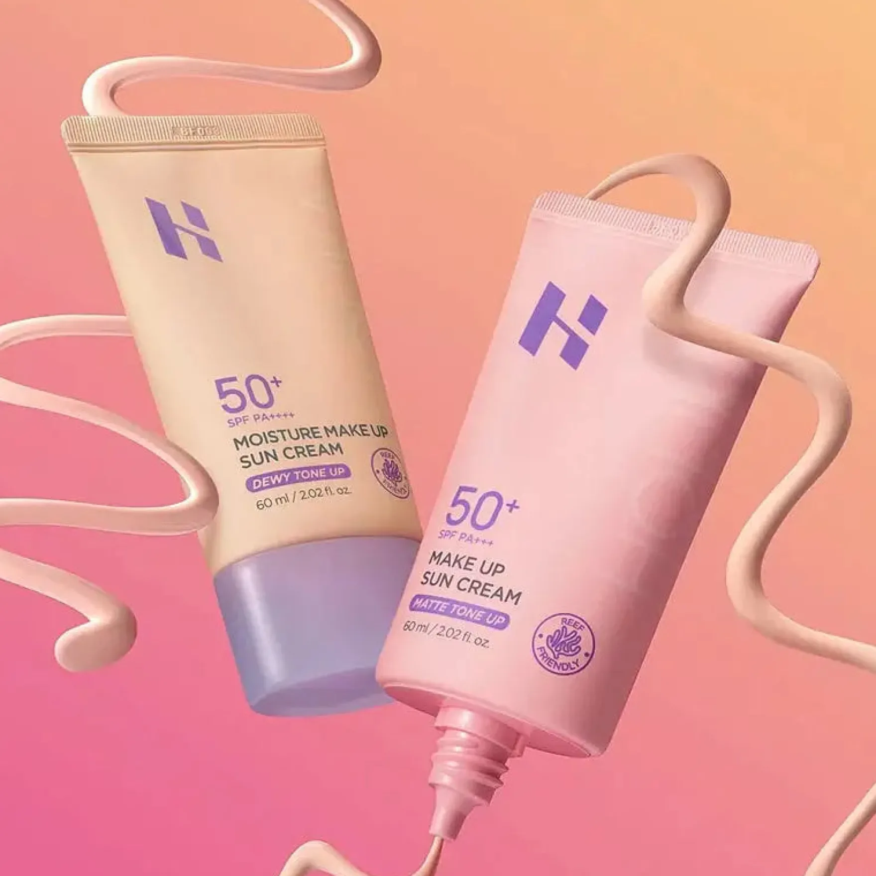 Make Up Sun Cream SPF50+ Matte Tone Up