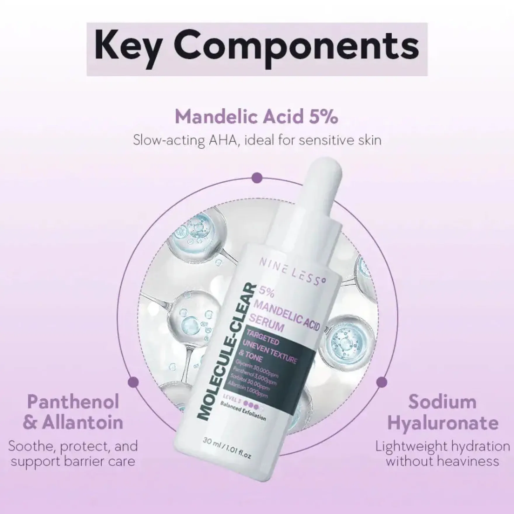 Molecule-Clear 5% Mandelic Acid Serum
