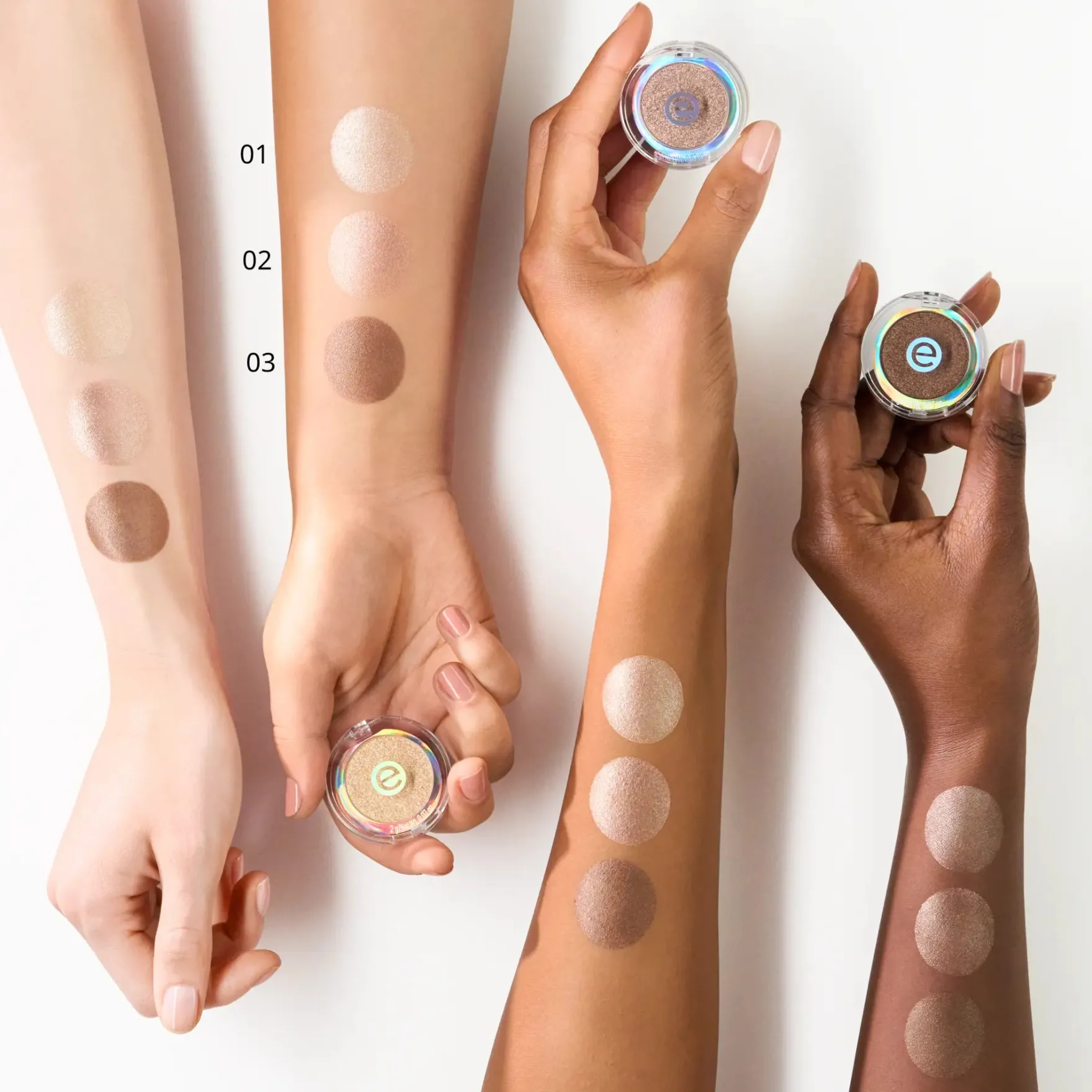 Mono Eyeshadow Pearly 01 Golden Glow