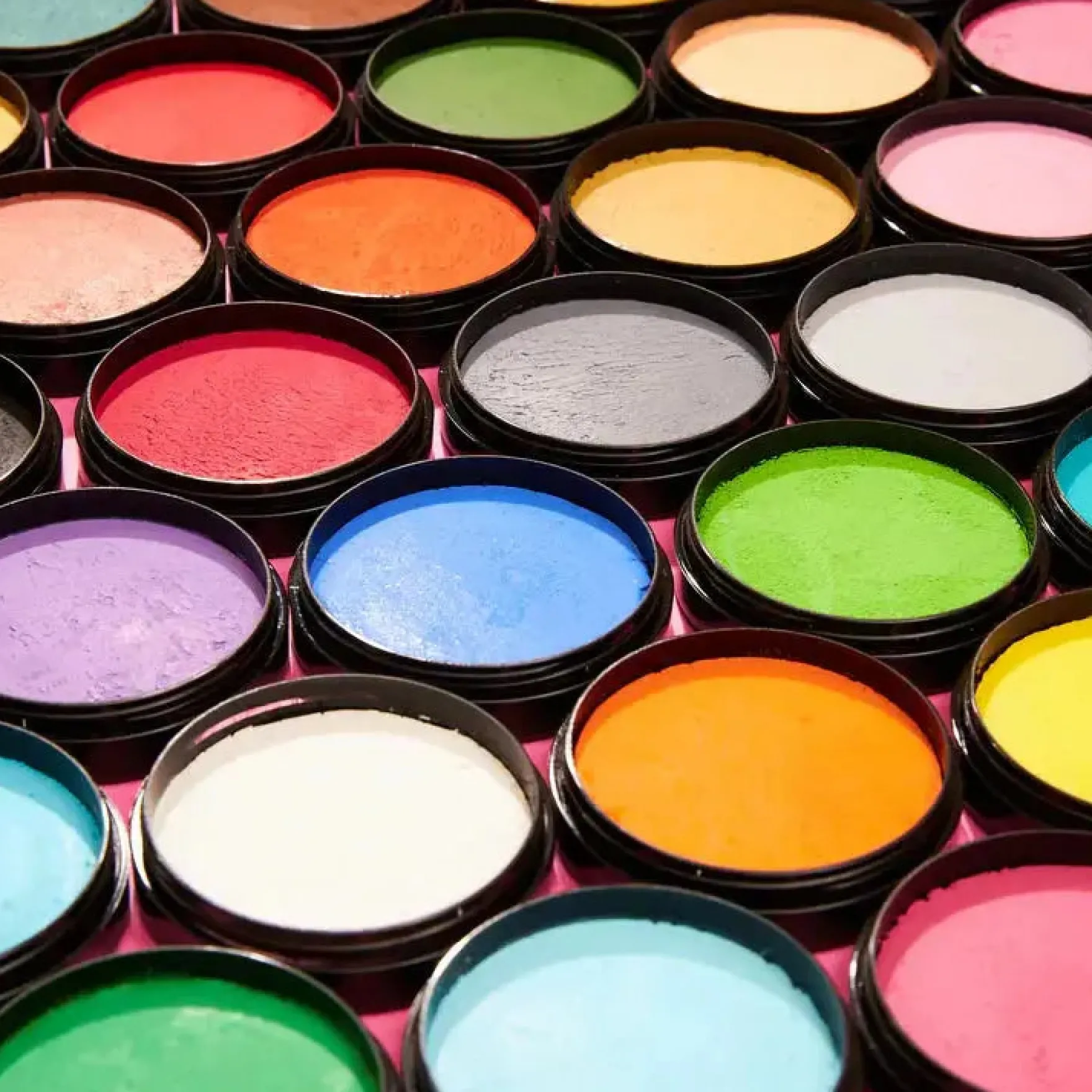 Moon Terror Halloween Pro Face Paint Cake Pots Midnight Black