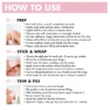 Non-UV Gel Wraps Fatal Kiss