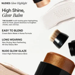 Nudies Glow Highlighter Stick Illumi-Naughty