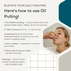 Oil Pulling Mouthwash Tea Tree