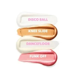 Press Disco Cushion Highlight Dancefloor Gold