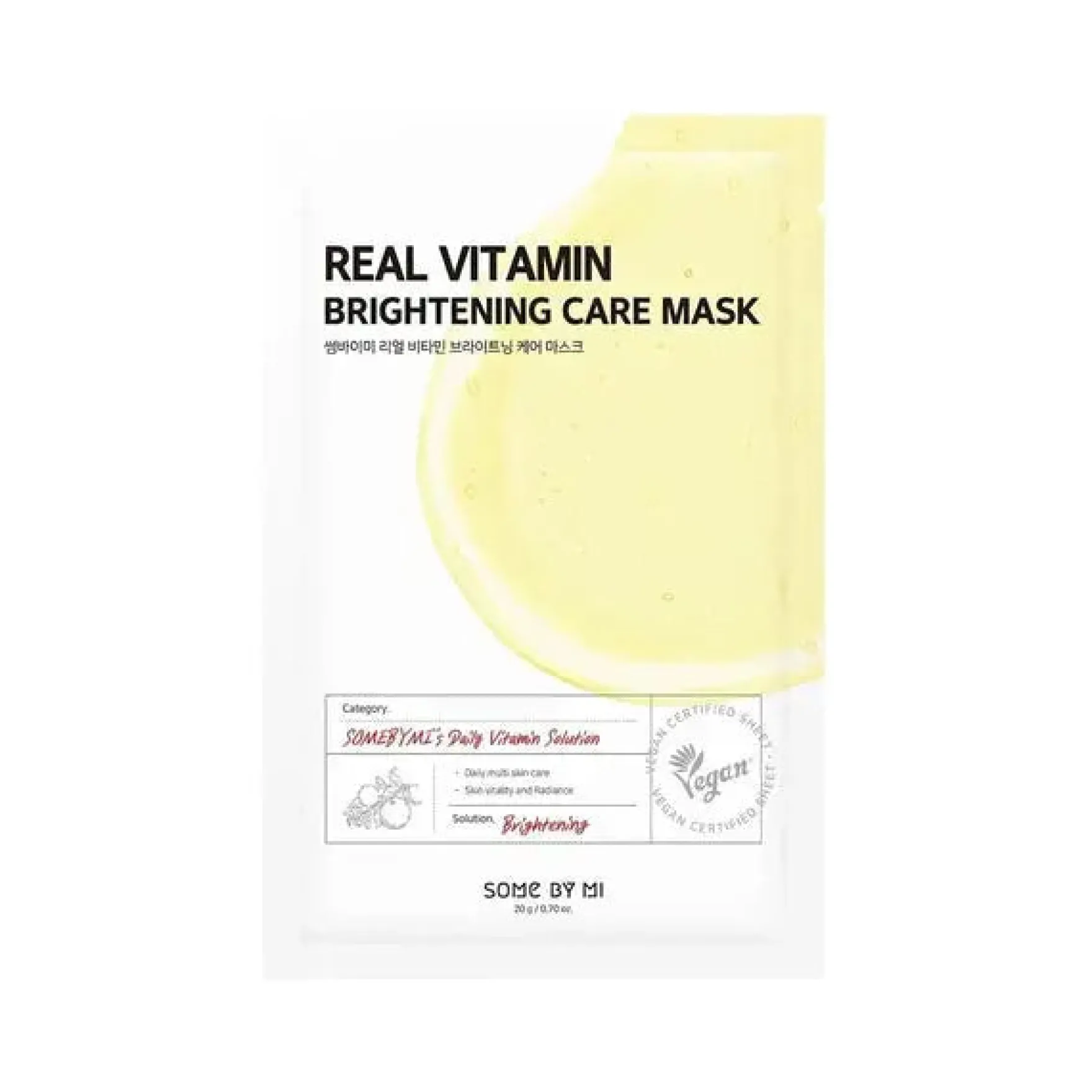 Real Vitamin Brightening Care Mask