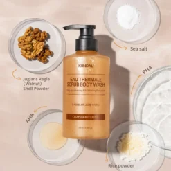 Scrub Body Wash Leather Iris