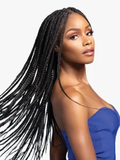 Sensationnel Pre-Stretched 24" Braiding Hair 1B/30/27