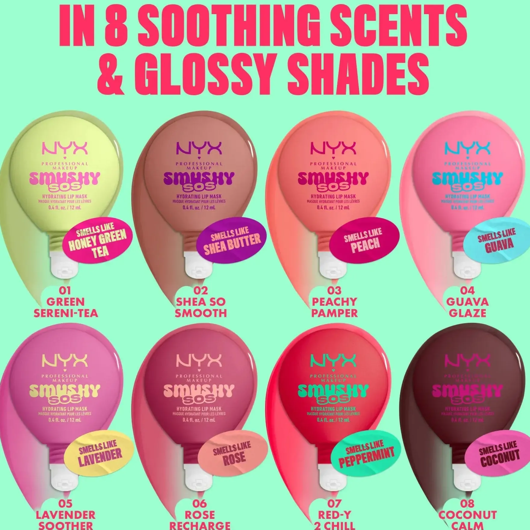Smushy SOS Lip Mask 04 Guava Glaze