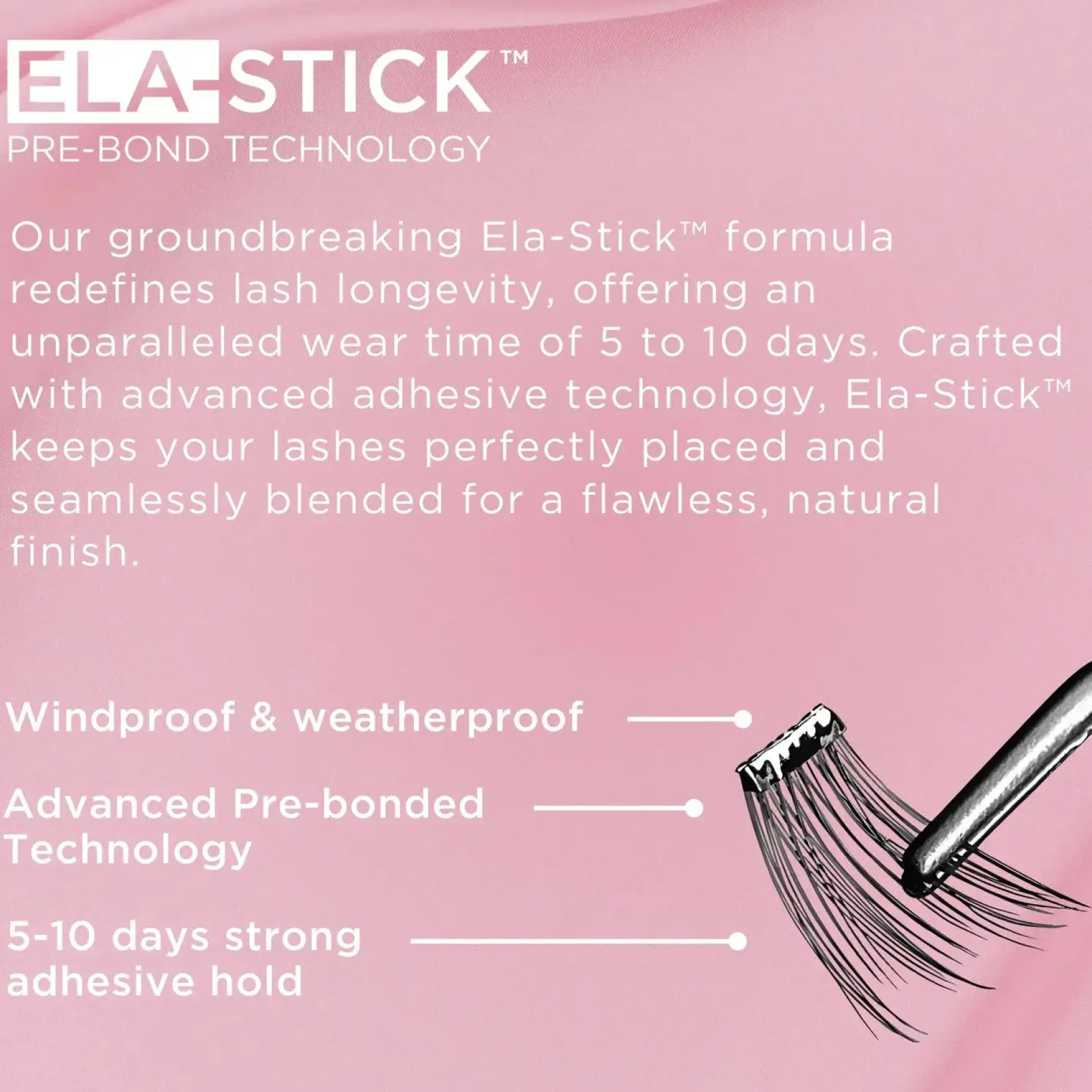 Soft Definition Single Length Pre-glued Lashes 10 mm Short