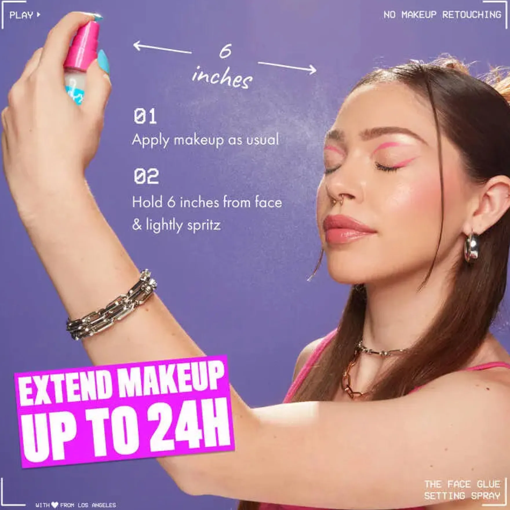 The Face Glue Setting Spray