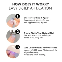 UV Gel Strips All You Need Is Less