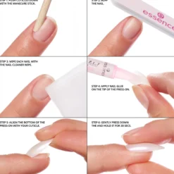 What The Fake! Press-on Nails Manicure Set 02 Cat Eye